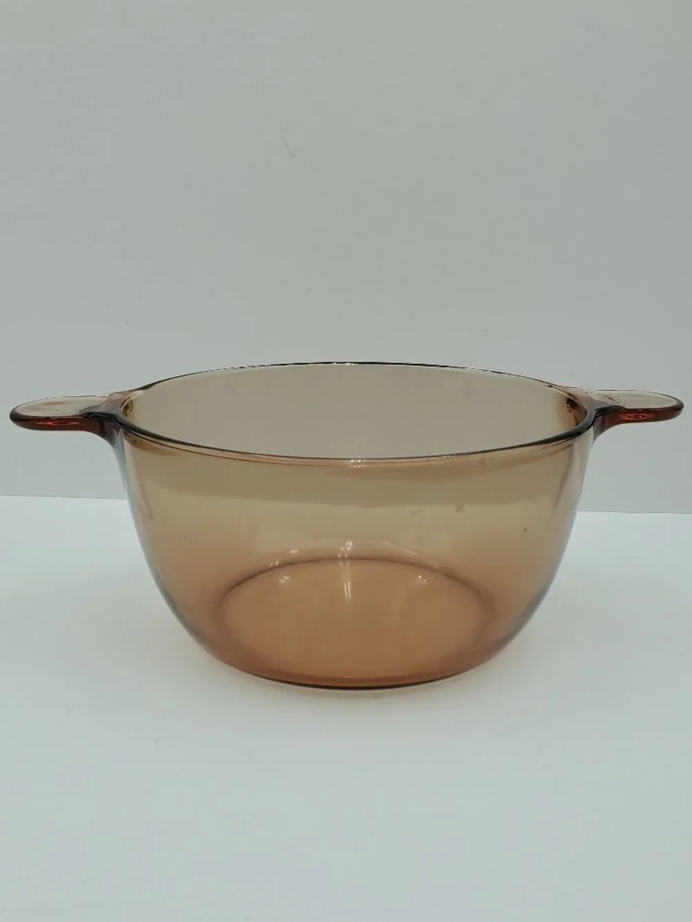 Corning Visions 2.5 Qt Stewpot with Cooking Lid Corning France Amber Casserole